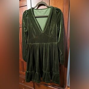 Halara velvet dress XL